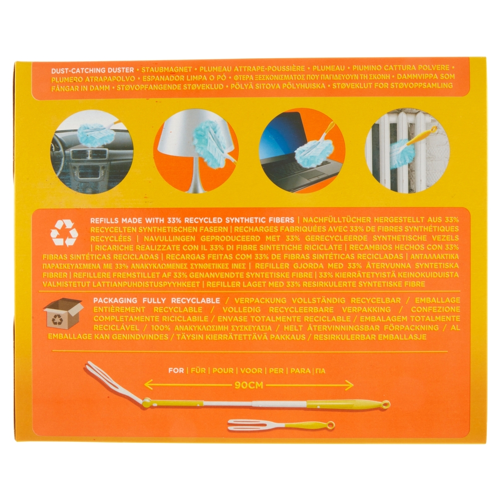 Swiffer Duster Cattura Polvere - Ricarica 16 Piumini per spolverare